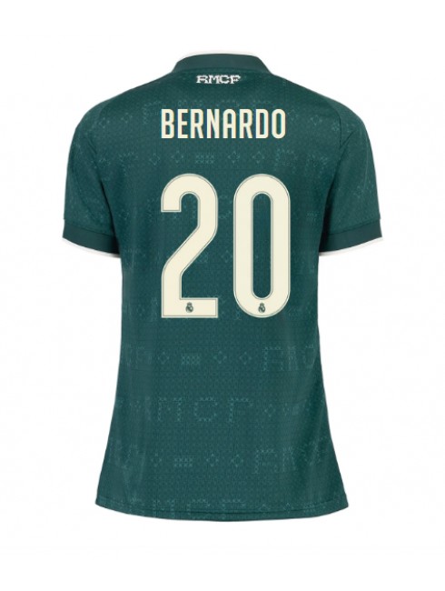 Ženski Nogometna dresi replika Real Madrid Bernardo Silva #20 Gostujoči 2026-27 Kratek rokav Ženski Nogometna dresi replika Real Madrid Bernardo Silva #20 Gostujoči 2026-27 Kratek rokav